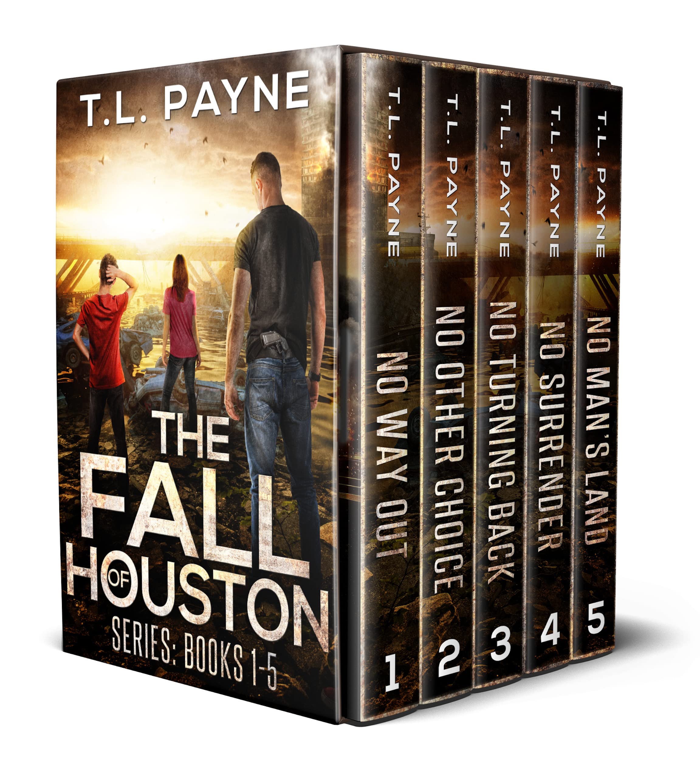Fall of Houston Series #1-5 book cover