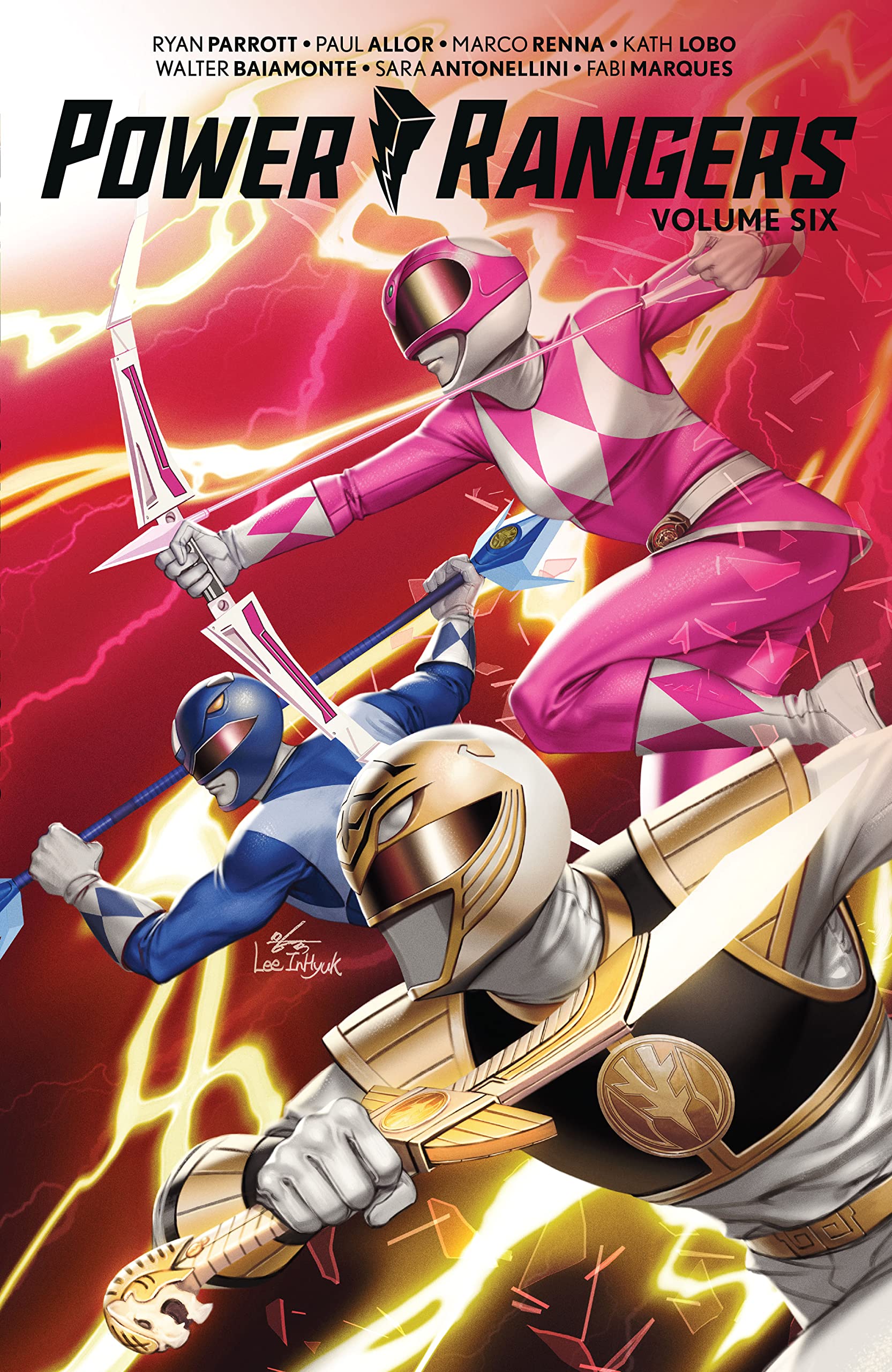 Power Rangers Vol. 6 book cover