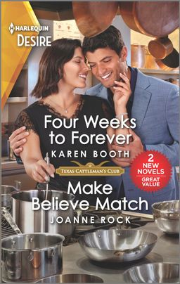 Four Weeks to Forever & Make Believe Match book cover