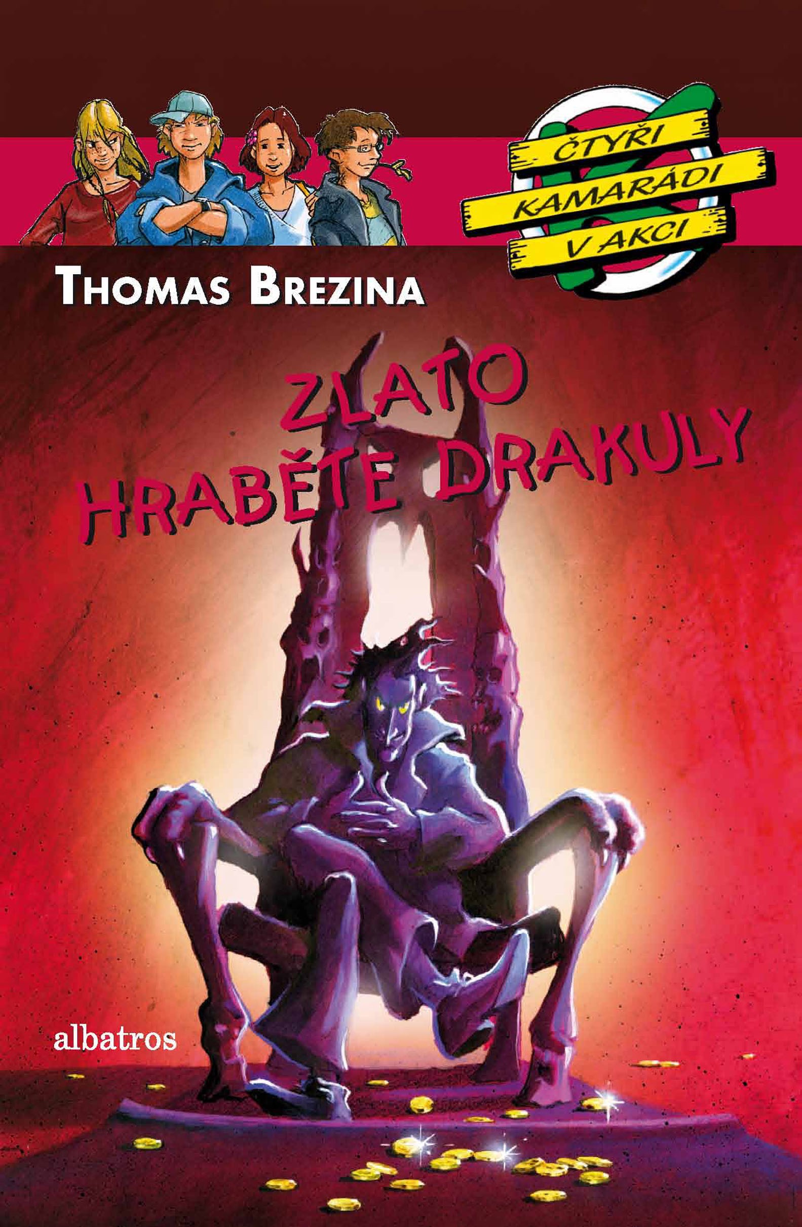 Zlato hraběte Drákuly book cover