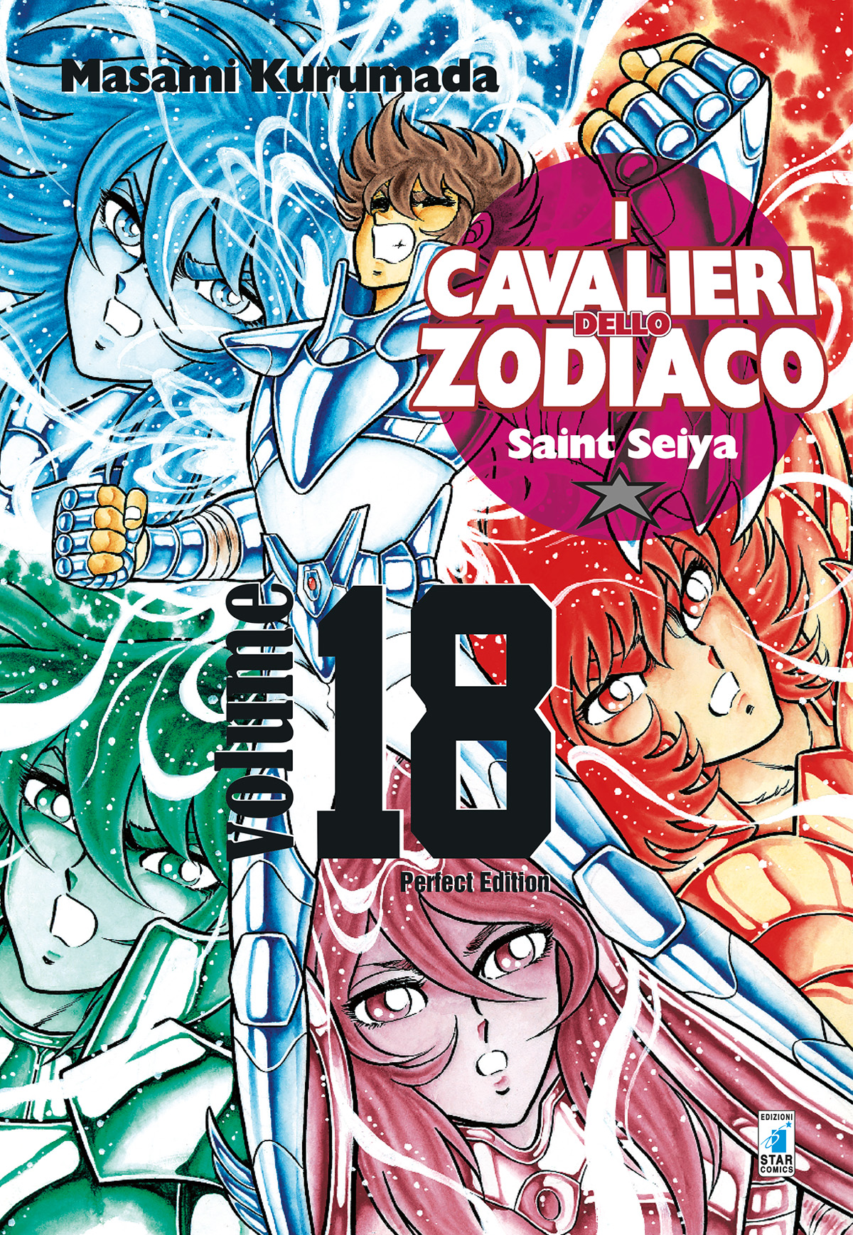 I Cavalieri dello Zodiaco. Perfect Edition, Vol. 18 book cover