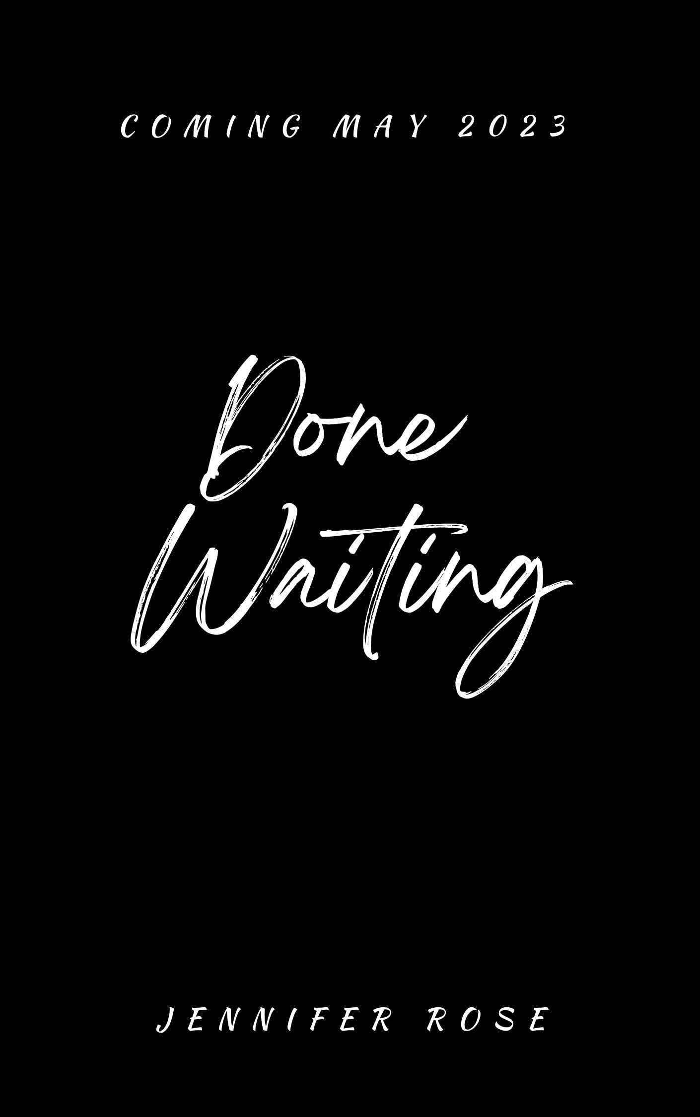 Done Waiting book cover