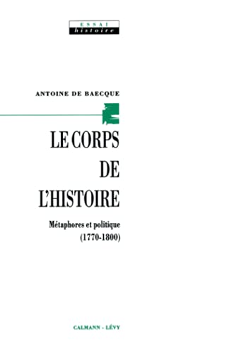 Le Corps de l'histoire book cover