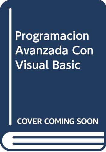 Programacion Avanzada Con Visual Basic by BALENA FRANCESCO | Goodreads