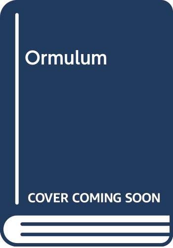 Ormulum by Orm Goodreads
