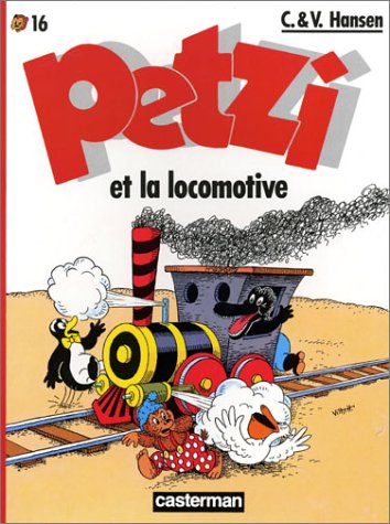 Petzi et la locomotive 16 book cover