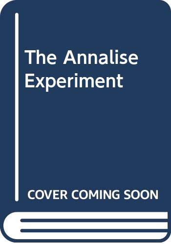 The Annalise experiment book cover