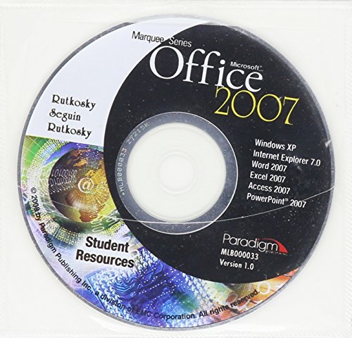Microsoft Office 2007 - Windows Vista Version with Cd by