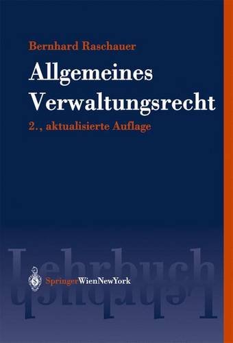 Allgemeines Verwaltungsrecht (Springers Kurzlehrbücher der