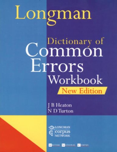 Longman Dictionary of Common Errors: Workbook by Nigel D