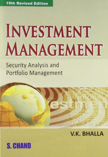 S Chand Investment Management by V.K. Bhalla | Goodreads