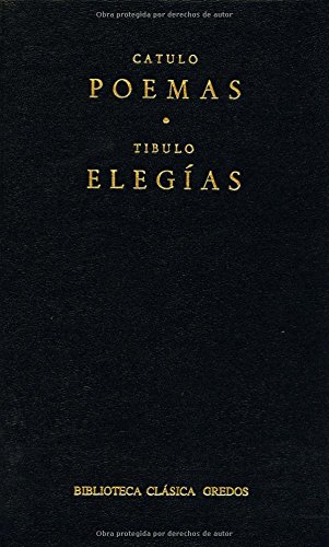 Poemas: Elegías de Catulo