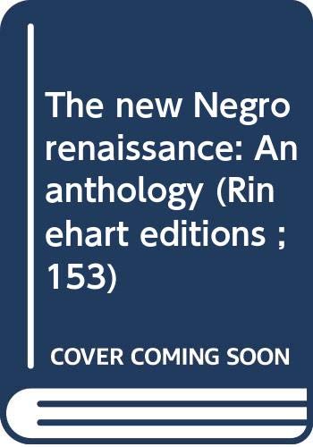 The new Negro renaissance: An anthology by Arthur P. Davis | Goodreads
