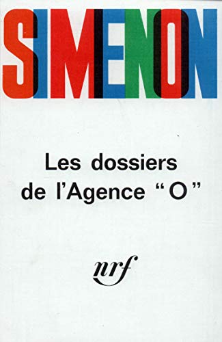 Les Dossiers de l'agence "O" book cover