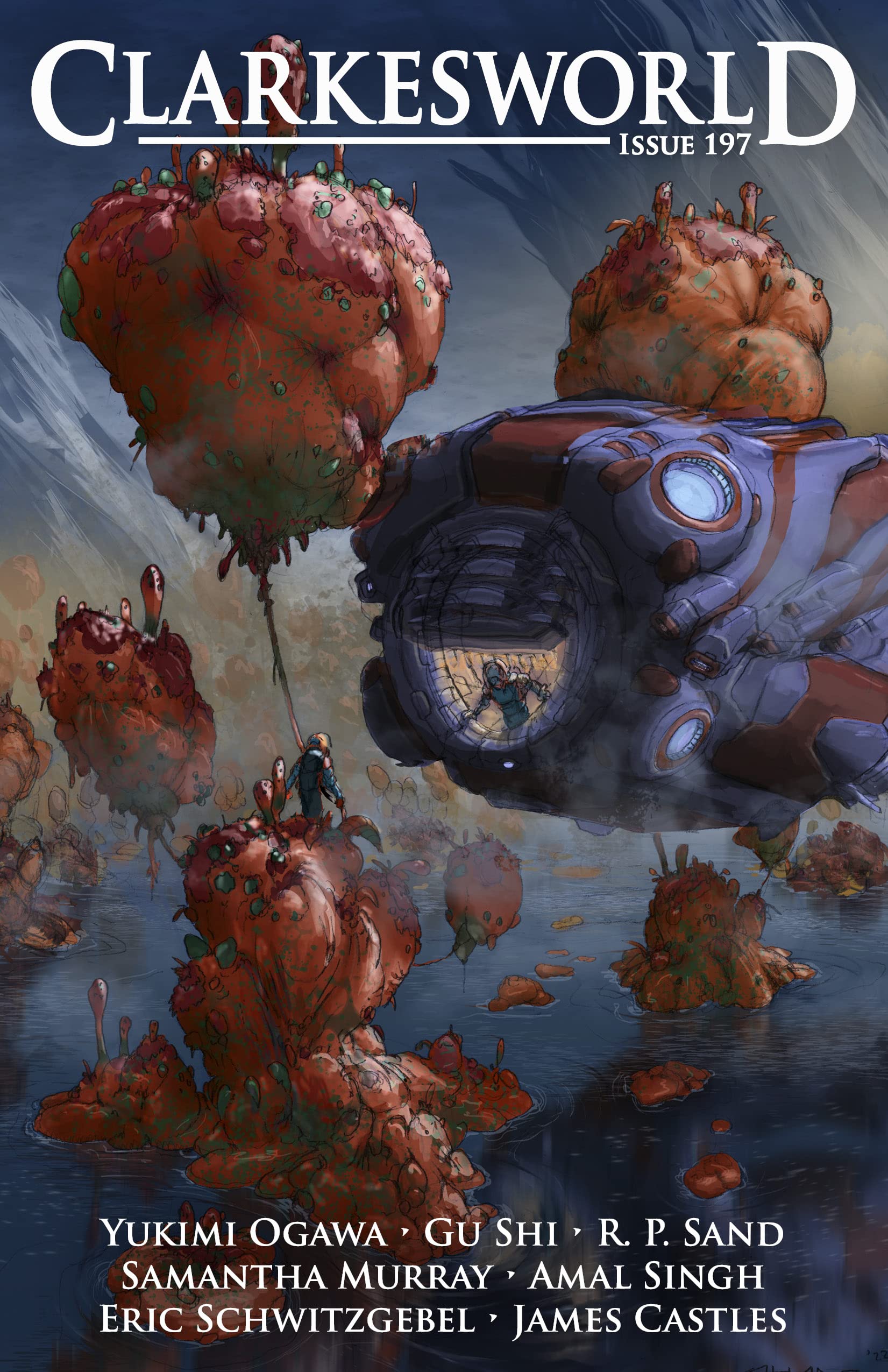 Clarkesworld Magazine, Issue 197, February 2023 book cover