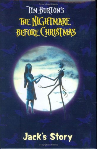 Tim Burton's the Nightmare Before Christmas book cover