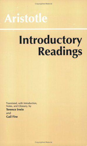 Aristotle: Introductory Readings