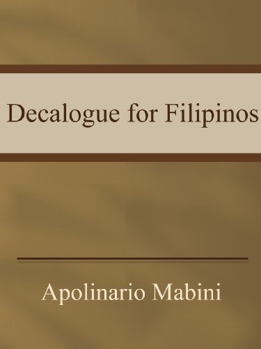 Mabini's Decalogue for Filipinos