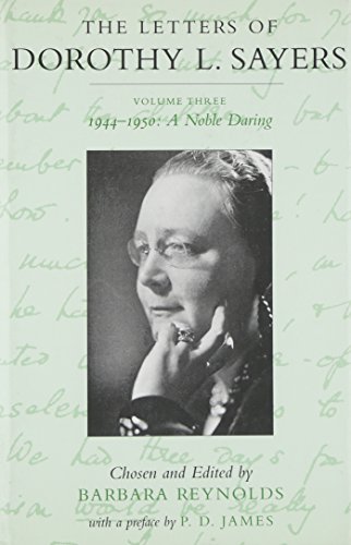 The Letters of Dorothy L. Sayers book cover 3