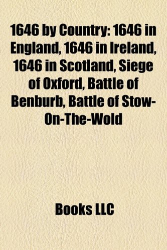 1646 by Country 1646 in England, 1646 in Ireland, 1646 in Scotland