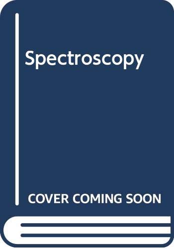 Spectroscopy Good Book Spectroscopy by Straughan | Goodreads