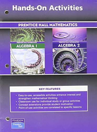 Hands on Activities: Algebra 1 / Algebra 2 by Prentice Hall | Goodreads