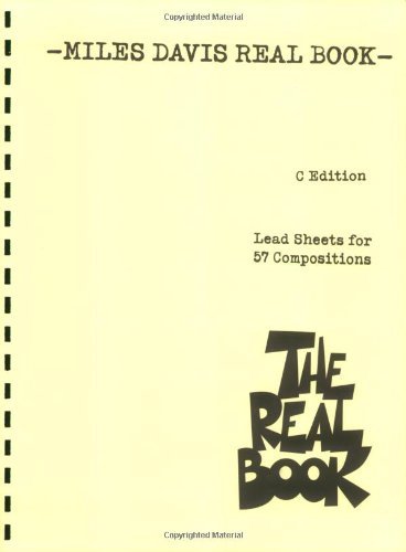 Miles Davis Real Book book cover