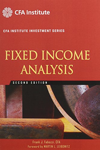 Fixed Income Analysis 2E (CFA) and Student Workbook Set by Frank J ...