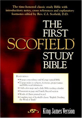 Sheffield Scripture Books First Scofield Study Bible: Burgundy, King James Version, Bonded ...