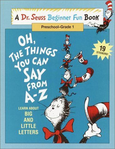 Oh, the Things You Can Say from A-Z book cover