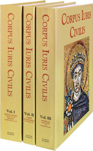 Justinian Corpus Iuris Civilis Corpus Iuris Civilis (Latin Edition) by Justinian I | Goodreads