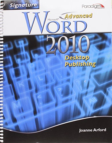Advanced MS Word 2010 Desktop by Joanne Arford | Goodreads