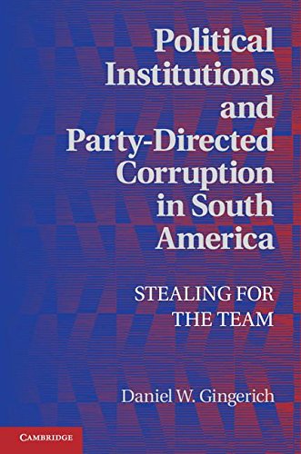 Political Institutions and Party-Directed Corruption in South America book cover