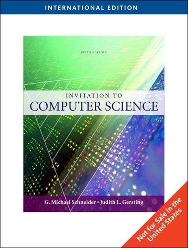 Invitation to Computer Science by G. Michael Schneider | Goodreads