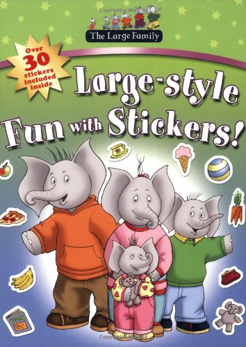 Large-style Fun with Stickers! book cover