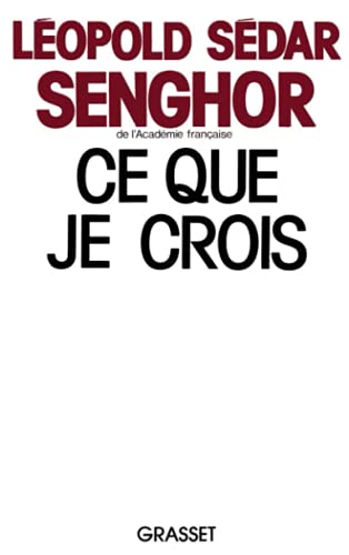 Ce que je crois book cover