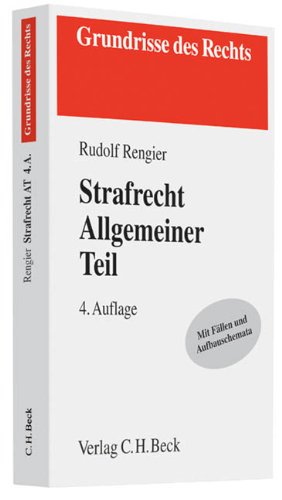 Rengier Strafrecht Bt 2 Strafrecht Allgemeiner Teil by Rudolf Rengier | Goodreads