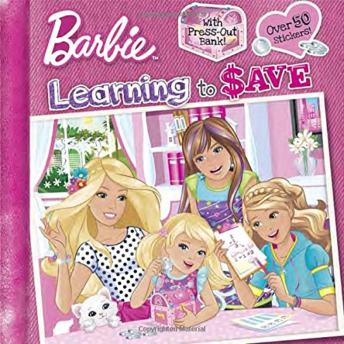 Learning to Save (Barbie) (Pictureback book cover