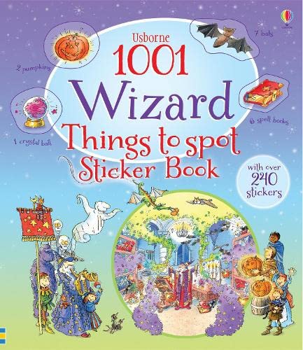1001 Wizard Things to Spot Sticker Book book cover