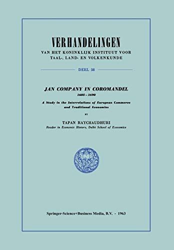 Jan Company in Coromandel 1605-1690 book cover