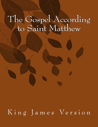 The Gospel According to Saint Matthew book cover