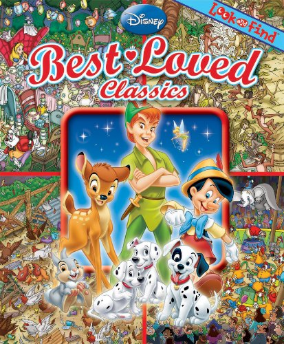 Disney's Best Loved Classics Look and Find book cover