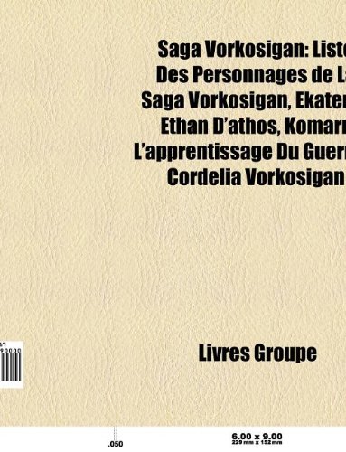 Saga Vorkosigan book cover