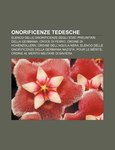 Onorificenze Tedesche Elenco Delle Onorificenze Degli Stati Preunitari