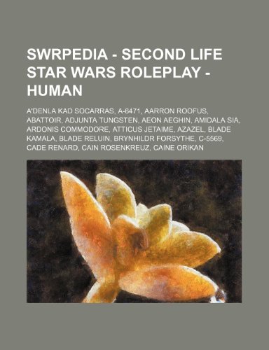 Swrpedia - Second Life Star Wars Roleplay - Human book cover