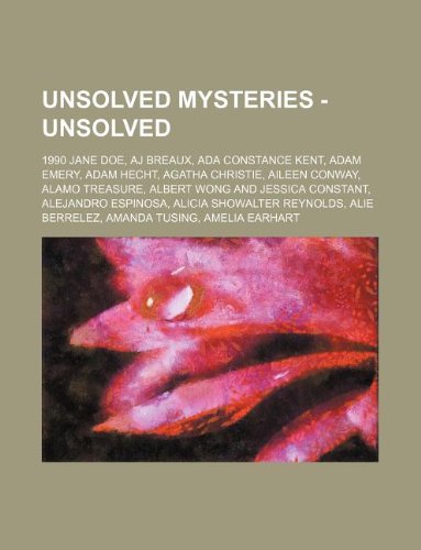 Unsolved Mysteries - Unsolved: 1990 Jane Doe, Aj Breaux, ADA Constance