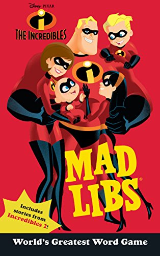 The Incredibles Mad Libs book cover