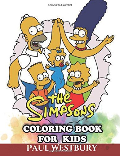 The Simpsons Coloring Book for Kids: Coloring All Your Favorite the ...