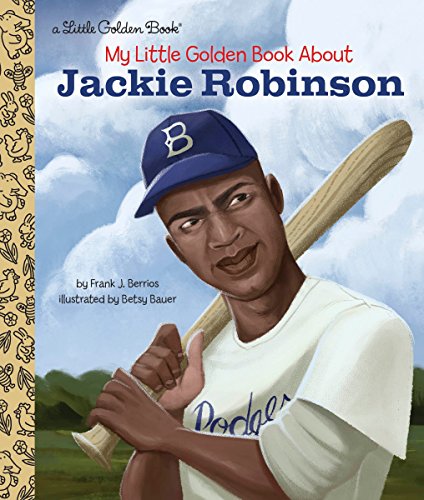My Little Golden Book About Jackie Robinson book cover