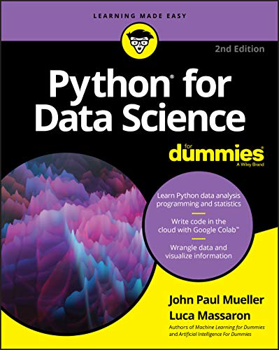 Python for Data Science For Dummies (For Dummies by John Paul Mueller ...